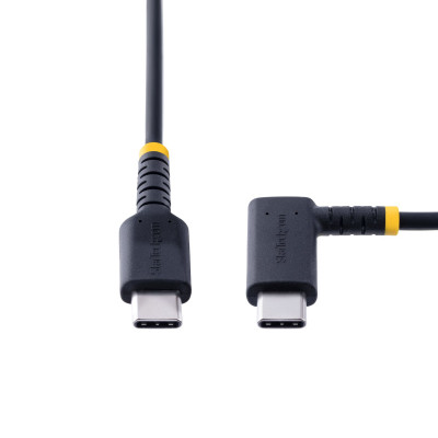 StarTech 1ft USB C Charging Cable Angled 60W PD