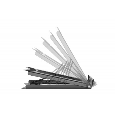 Digitus DA-90368 Support de livres Supports de Notebook Noir 38,1 cm (15")