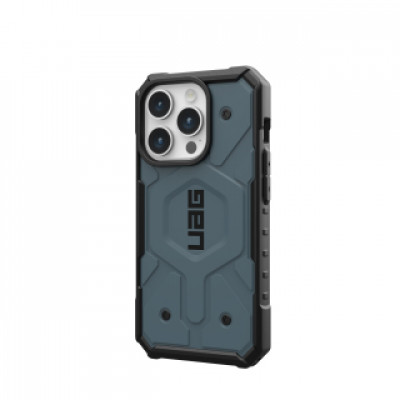 Urban Armor Gear Pathfinder Magsafe mobile phone case 15.5 cm (6.1") Cover Black, Blue