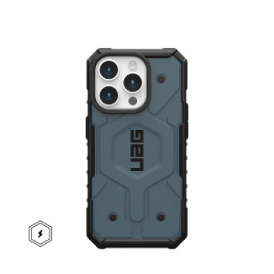 Urban Armor Gear Pathfinder Magsafe mobile phone case 15.5 cm (6.1") Cover Black, Blue