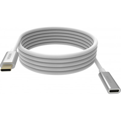 Vision TC 2MUSBCEXT USB-kabel 2 m USB 3.2 Gen 2 (3.1 Gen 2) USB C Wit