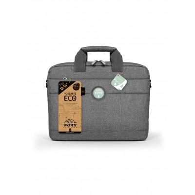 Port Designs Yosemite Eco TL notebook case 39.6 cm (15.6") Briefcase Grey