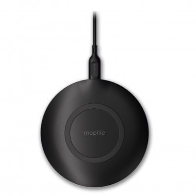 mophie essentials wireless charging pad 15W Smartphone Noir USB Recharge sans fil Intérieure