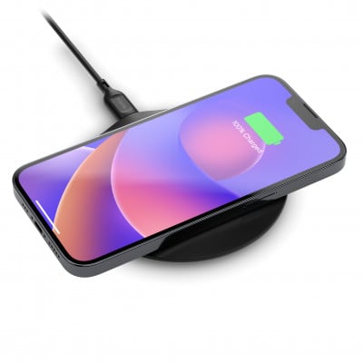 mophie essentials wireless charging pad 15W Smartphone Zwart USB Draadloos opladen Binnen