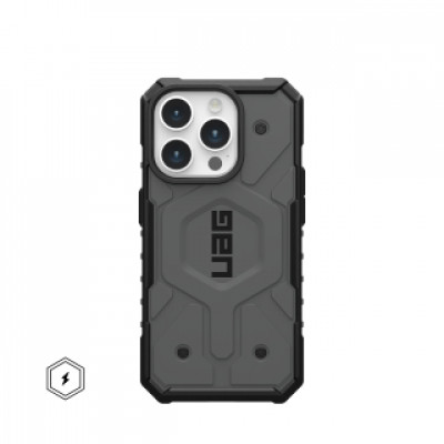Urban Armor Gear Pathfinder Magsafe mobiele telefoon behuizingen 15,5 cm (6.1") Hoes Zwart, Zilver