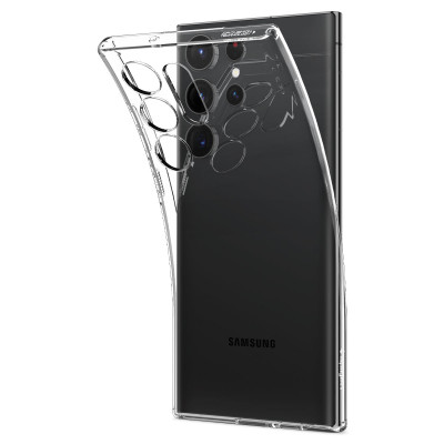 Spigen Liquid Crystal mobile phone case 17.3 cm (6.8") Cover Transparent