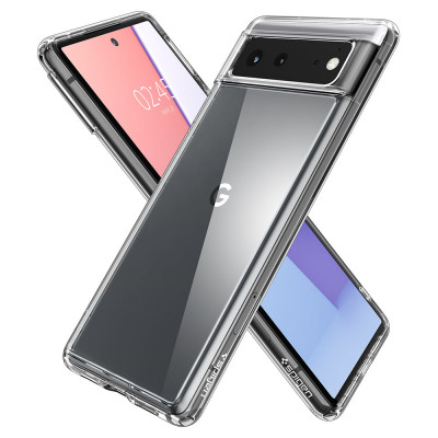 Spigen Ultra Hybrid mobile phone case 16.3 cm (6.4") Cover Transparent