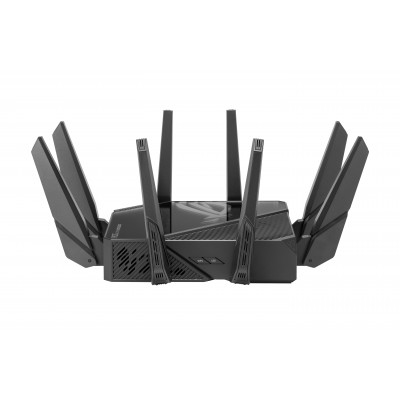ASUS ROG Rapture GT-AXE16000 draadloze router 10 Gigabit Ethernet Tri-band (2,4 GHz / 5 GHz / 6 GHz) Zwart
