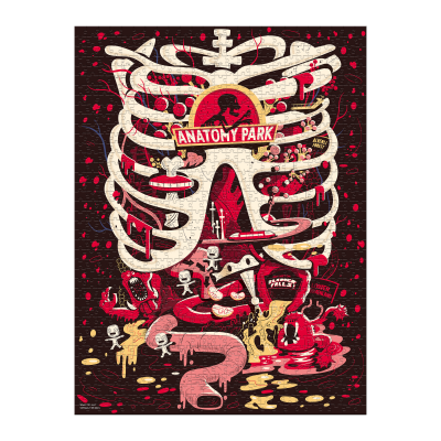 Rick & Morty - Anatomy Park Puzzle 1000 pcs - Board Game