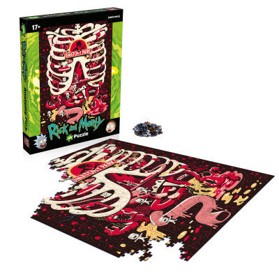 Rick & Morty - Anatomy Park Puzzle 1000 pcs - Board Game