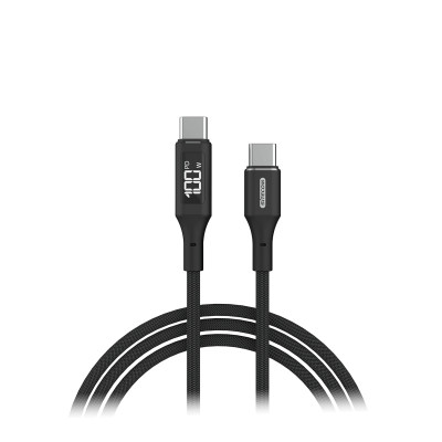 USB-C to USB-C  Power cable with LED display