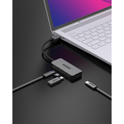 USB-A to 4x USB-C Hub