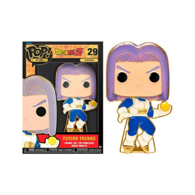 Loungefly: Funko Pop! Pins Anime: Dragon Ball Z - Future Trunks Grote Emaille POP Pin
