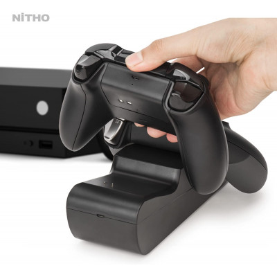 Nitho - Black Dual Charger for Xbox One Controllers