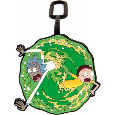 Warner Bros - Rick and Morty - Portal Luggage Tag