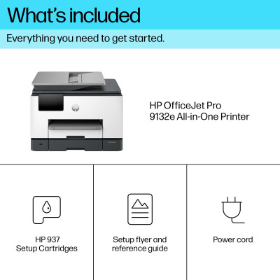 2de keus - Nieuwstaat: HP OfficeJet Pro 9132e All-in-One Printer