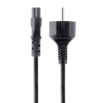 StarTech.com 753E-3M-POWER-LEAD power cable Black CEE7/7 C5 coupler