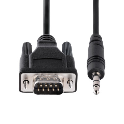StarTech 3ft DB9 to 3.5mm Serial Cable RS232
