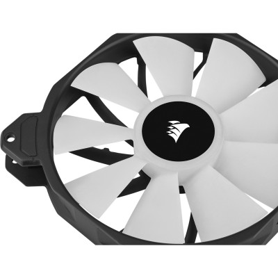 Corsair SP Series SP140 RGB ELITE 140mm RGB LEDFan with AirGuide Dual Pack with Lighting Node CORE