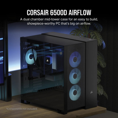 Corsair 6500D AIRFLOW Mid-Tower Dual PC Case