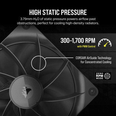 Corsair CORSAIR RX Series iCUE LINK RX140 140mmFan Single Fan