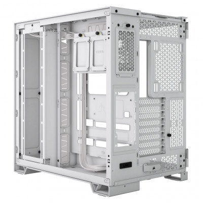Corsair 6500X Mid-Tower Dual PC Case - White