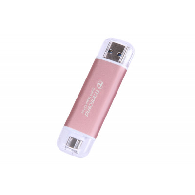 Transcend 1TB USB External SSD ESD310P USB 10GbpsType C/A Pink