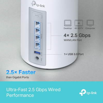 TP-Link BE9300 Whole Home Mesh WiFi 7 System 2p