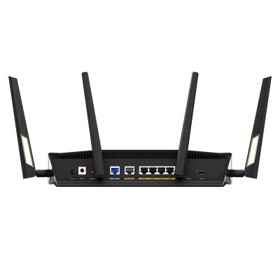 ASUS RT-AX88U Pro routeur sans fil Gigabit Ethernet Bi-bande (2,4 GHz / 5 GHz) Noir