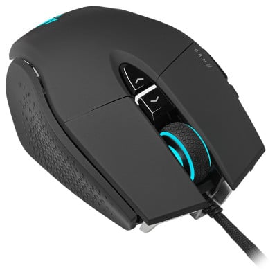 Corsair M65 RGB ULTRA Gaming Mouse  Backlit RGBLED  Optical  Silver ALU  Black  (CH-9309411-EU2)