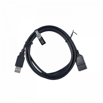 V7 V7E2USB2EXT-1.8M USB-kabel 1,8 m USB 2.0 USB A Zwart