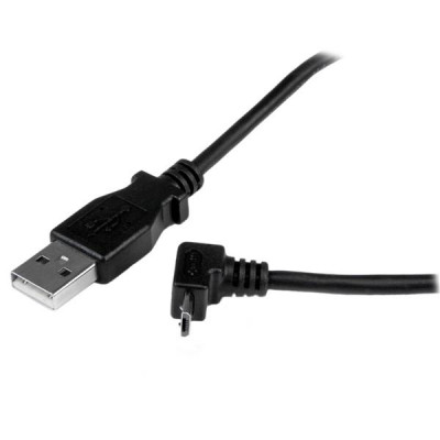 StarTech.com 1m USB2.0 A - micro B m/m USB-kabel USB A Micro-USB B Zwart