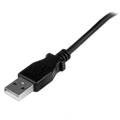 StarTech.com 1m USB2.0 A - micro B m/m USB-kabel USB A Micro-USB B Zwart