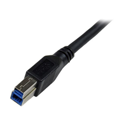 StarTech.com USB 3.0A - USB 3.0B, 1m USB-kabel USB 3.2 Gen 1 (3.1 Gen 1) USB A Micro-USB B Zwart