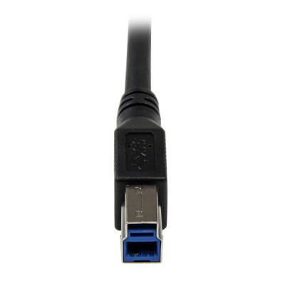 StarTech.com USB 3.0A - USB 3.0B, 1m USB-kabel USB 3.2 Gen 1 (3.1 Gen 1) USB A Micro-USB B Zwart