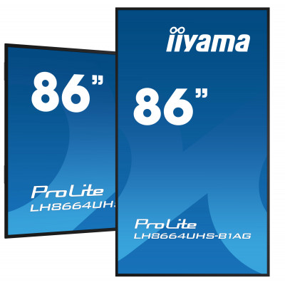 Iiyama 86"W LCD 4K UHD IPS