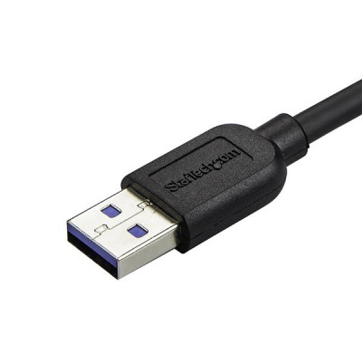 StarTech.com USB3AU50CMRS USB-kabel 0,5 m USB 3.2 Gen 1 (3.1 Gen 1) USB A Micro-USB B Zwart
