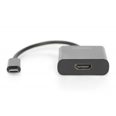 Digitus DA-70852 interface hub USB 3.2 Gen 1 (3.1 Gen 1) Type-C Zwart