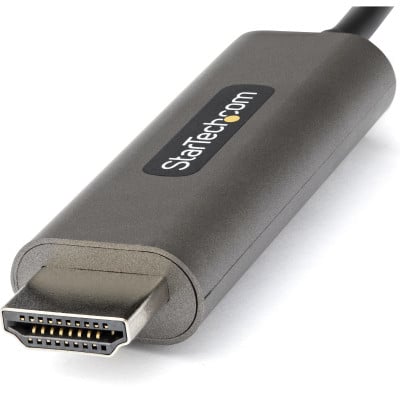 StarTech.com CDP2HDMM4MH video kabel adapter HDMI Type A (Standaard) Zwart, Zilver