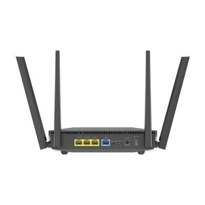 Asus Rt-Ax52 Ax1800 Aimesh  Wireless Router Gigabit  Ethernet Dual-Band (2.4 Ghz / 5 Ghz) Black