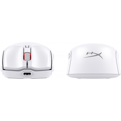 HP HyperX Pulsefire Haste 2 Mini - Wireless Gaming Mouse (White) muis