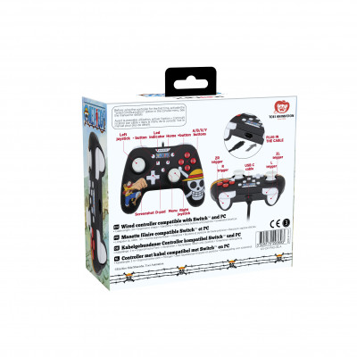 Konix 82521120667 Gaming Controller Black, Multicolour Gamepad Nintendo Switch