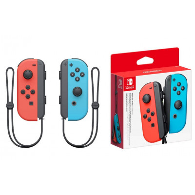 Nintendo Switch Joy-Con Pair Neon Red - Neon Blue