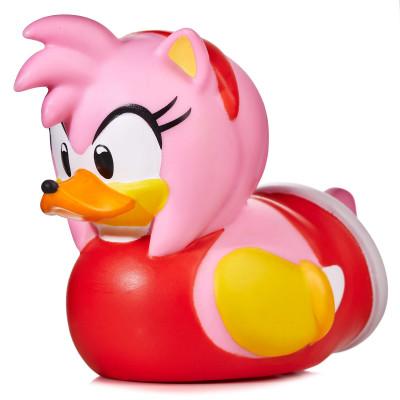 Numskull - Mini TUBBZ Bath Duck - Sonic the Hedgehog - Amy Rose (Bathtub Edition) - 8cm