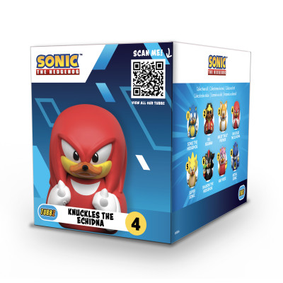 Numskull - Best of TUBBZ Boxed Badeend - Sonic the Hedgehog - Knuckles - 9cm