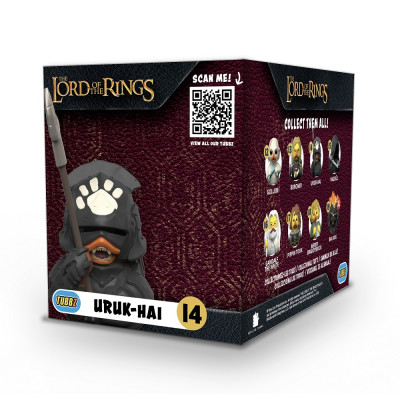 Numskull - Best of TUBBZ Boxed Badeend - The Lord of the Rings - Uruk-Hai Pikeman - 9cm