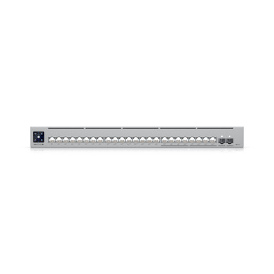 Ubiquiti A 24-port, Layer 3  Etherlighting switch capable  of high-power PoE++ output.