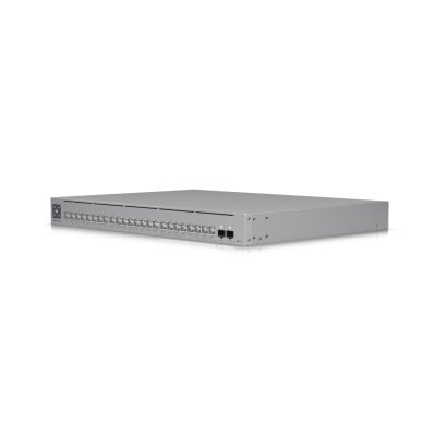 Ubiquiti A 24-port, Layer 3  Etherlighting switch capable  of high-power PoE++ output.