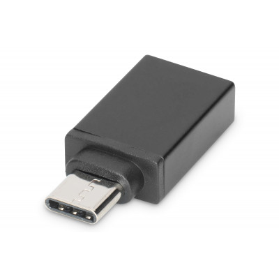 Digitus AK-300506-000-S tussenstuk voor kabels USB C USB A Zwart