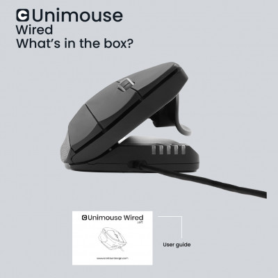 Contour Design Unimouse mouse Left-hand USB Type-A 4000 DPI